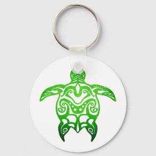 Chaveiro Green Sea Turtle Tribal