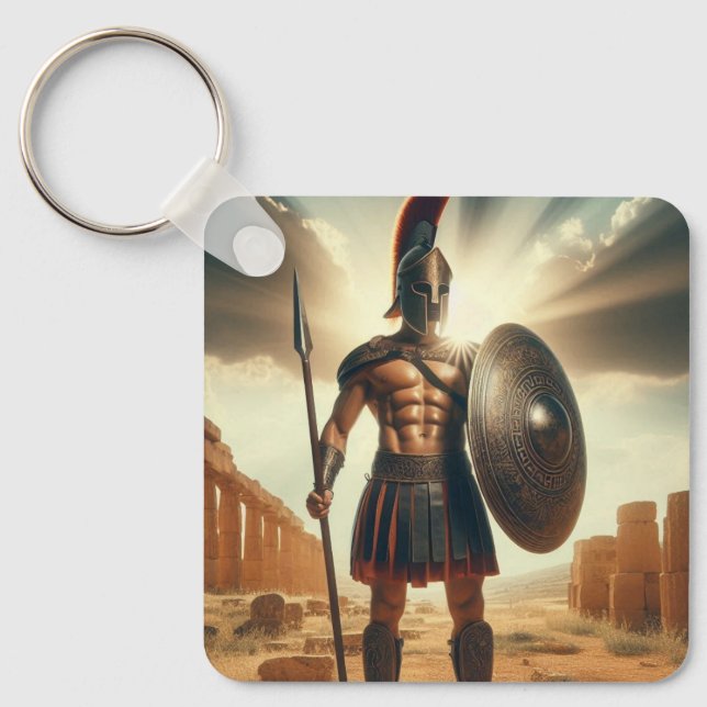 Chaveiro Grego Hoplite 1 (Frente)