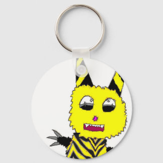 Chaveiro Gremlin amarelo