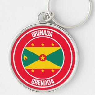 Chaveiro Grenada Round Emblem