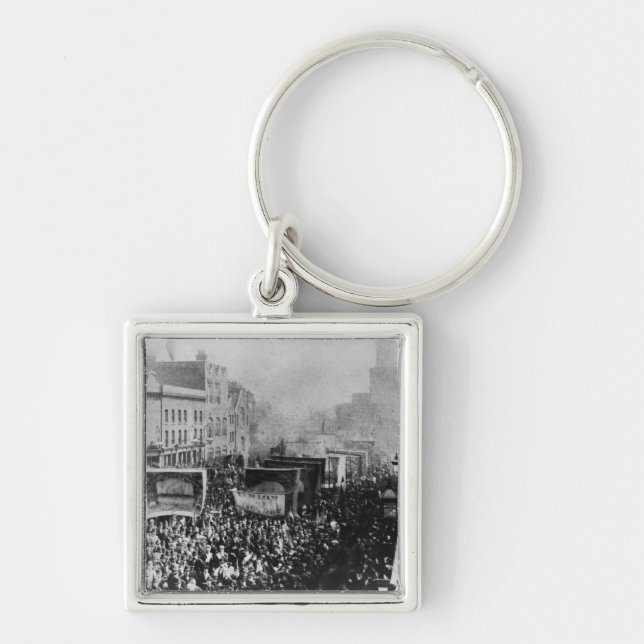 Chaveiro Greve de doca de Londres, 1889 (Frente)