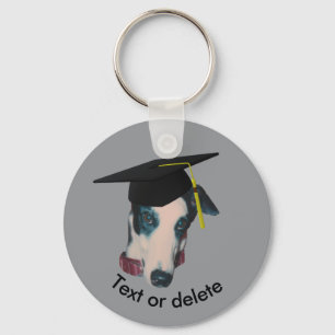 Chaveiro Greyhound O Graduado Cachorro Engraçado Personaliz