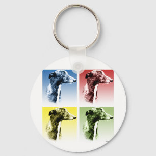 Chaveiro Greyhound Pop Art