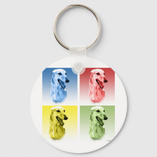 Chaveiro Greyhound Pop Art