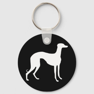 Chaveiro Greyhound Silhouette