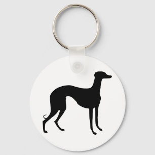 Chaveiro Greyhound Silhouette