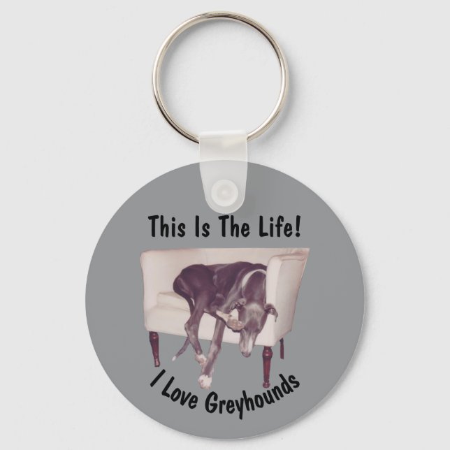 Chaveiro Greyhound This Is The Life  (Frente)