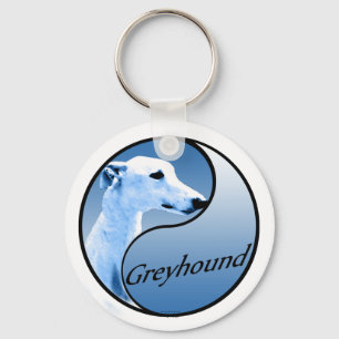 Chaveiro Greyhound Yin e Yang
