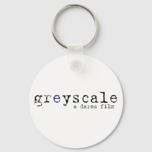 Chaveiro Greyscale - branco