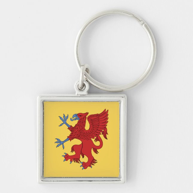 Chaveiro Griffin Rampant Gules (Frente)