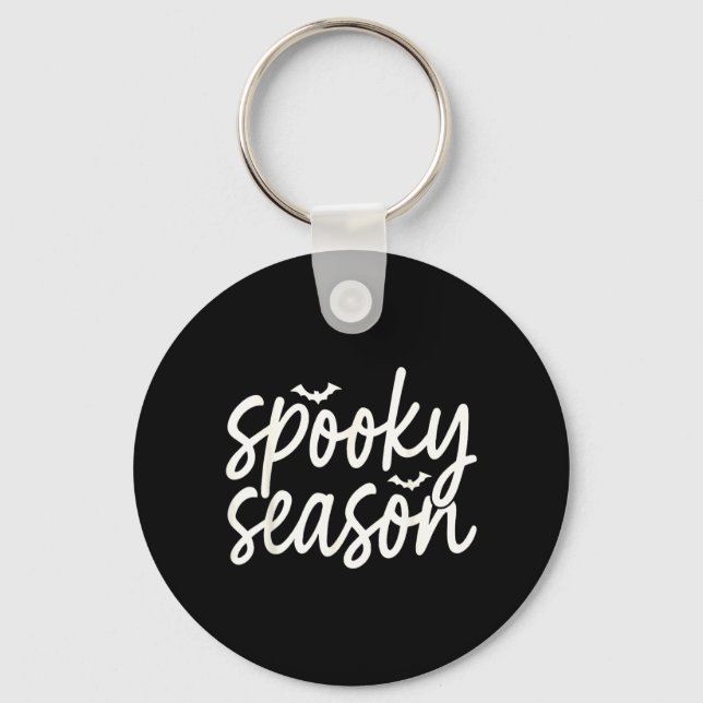 Chaveiro Grífico de Roupas de Halloween para Homens da Temp (Frente)