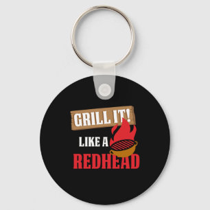 Chaveiro Grill Ir Como Um Cabelo Vermelho Cabelo Vermelho U
