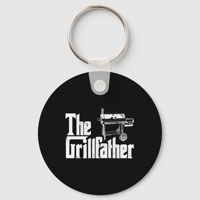 Chaveiro Grilling Smoker And Grill Chef Grillfather Grilled (Frente)