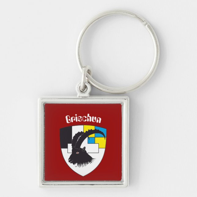 Chaveiro Grischun Svizra Schlüsselanhänger (Frente)