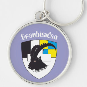 Chaveiro Grischun Svizra Schlüsselanhänger