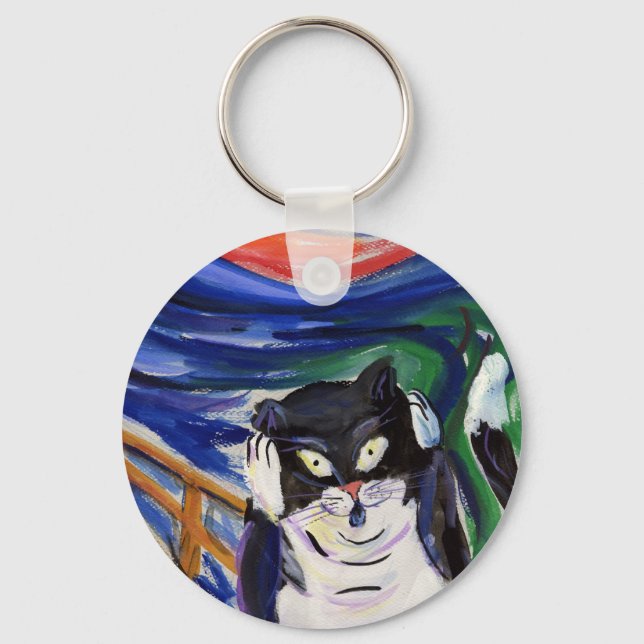 Chaveiro Gritar gatinho (Frente)