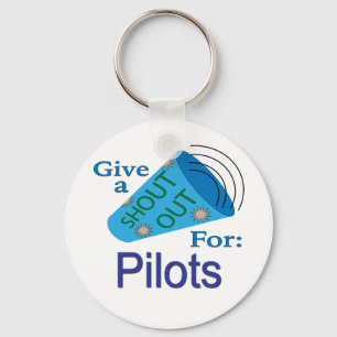 Chaveiro Gritar para Pilotos