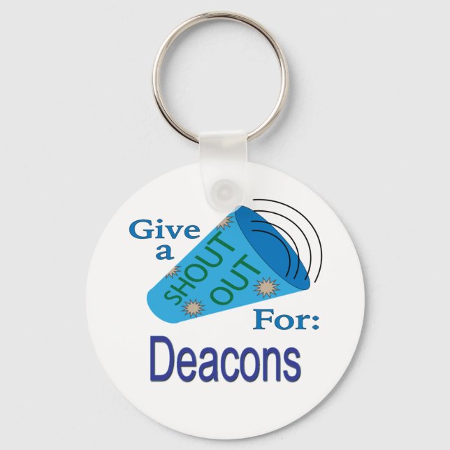 Chaveiro Gritar por Deacons (Frente)