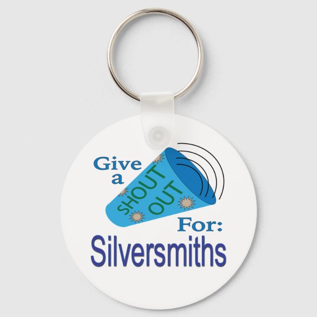 Chaveiro Gritar por Silversmiths (Frente)