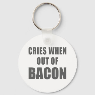 Chaveiro Gritar quando fora do bacon