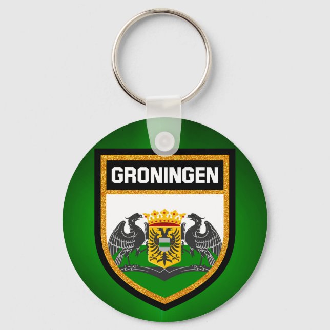 Chaveiro Groningen Flag (Frente)