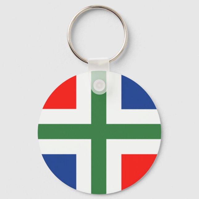 Chaveiro Groningse vlag sleutelhanger (Frente)