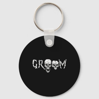 Chaveiro Groom - Skeleton Skull Halloween Wedding Chelor 