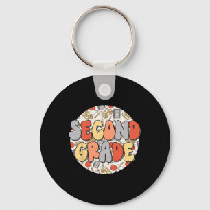 Chaveiro Groovy 2º ano Vibes Retrô Professores Crianças de
