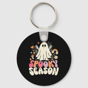 Chaveiro Groovy Boo Ghost Spooky Figurinos de Halloween Men