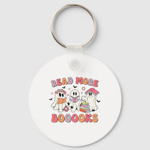 Chaveiro Groovy Boooks Ghost Leia Mais Livros Engraçado Pro
