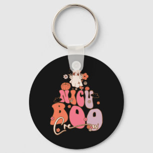 Chaveiro Groovy Ghost Nicu Boo Crew Homens de Boo de Hallow