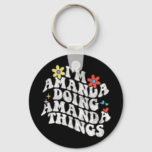 Chaveiro Groovy Im Amanda Fazendo Coisas Engraçadas Mães