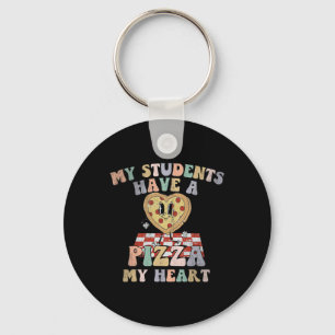 Chaveiro Groovy Meus Alunos Têm Pizza Do Meu Professor De C