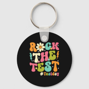 Chaveiro Groovy Rock O Teste Motivacional Retro Professores