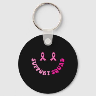 Chaveiro Groovy Support Squad Breast Cancer Sensibilização 