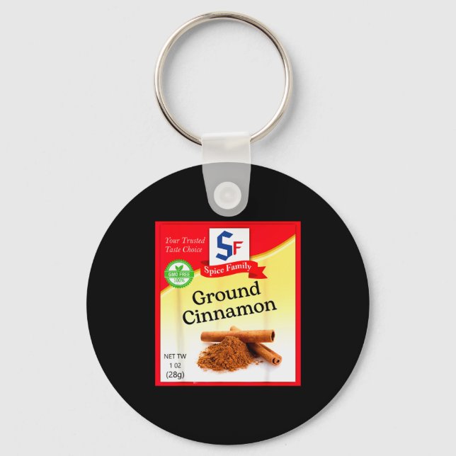 Chaveiro Ground Cinnamon Condiment Holiday Sce Group Costum (Frente)