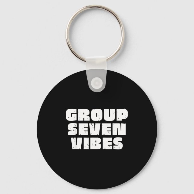Chaveiro Group 7 Seven Vibes Elite Members  (Frente)