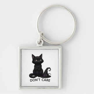 Chaveiro Grumpy Black Cat Halloween