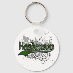 Chaveiro Grunge do Tartan de Henderson