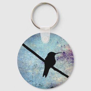 Chaveiro Grunge Hummingbird