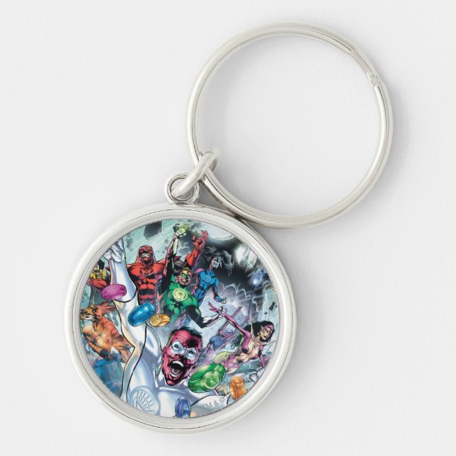 Chaveiro Grupo Corp com Anéis (Frente)