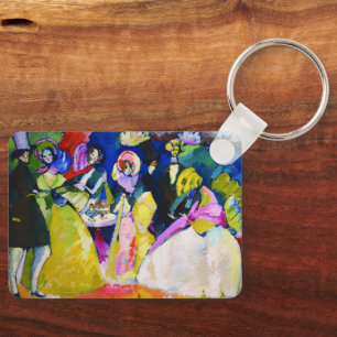 Chaveiro Grupo em Crinolinas por Wassily Kandinsky