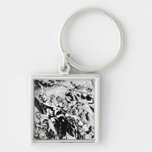 Chaveiro Grupo verde da lanterna