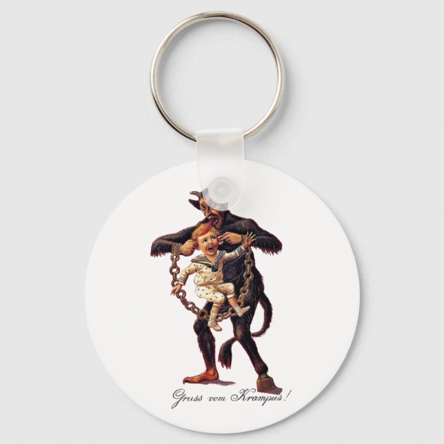 Chaveiro Gruss Vom (Saudações De Krampus) (Frente)