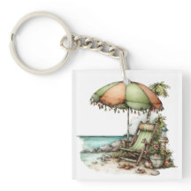 GUARDA-CHUVA E TOALHAS DE CADEIRA DE PRAIA VERÃO C