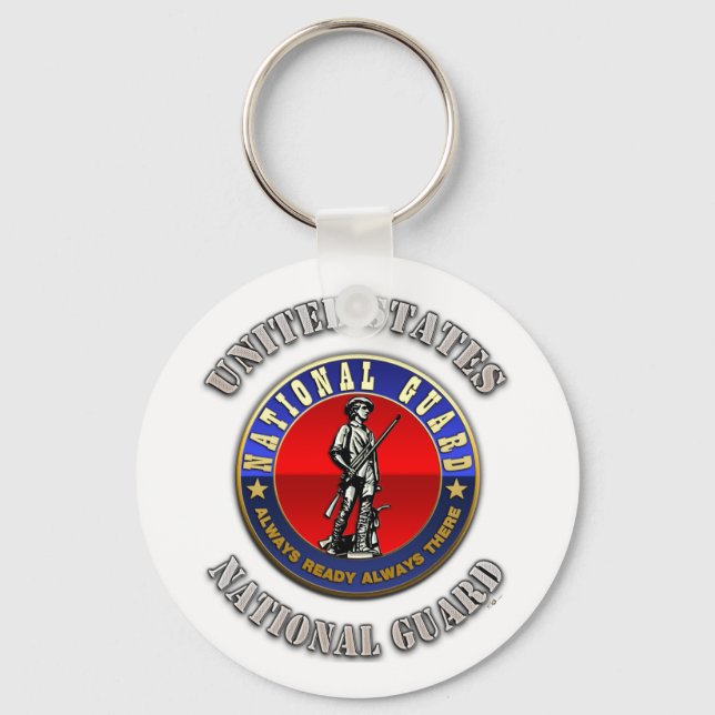 Chaveiro GUARDA Nacional dos EUA (Frente)