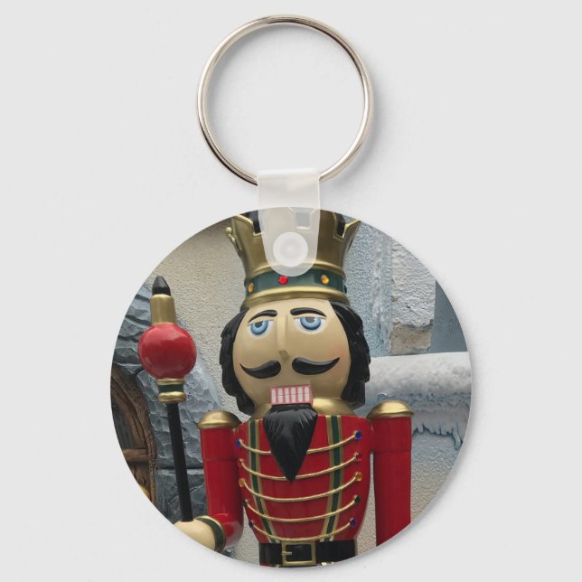 Chaveiro Guarda Real do Rei das Nozes de Natal (Frente)