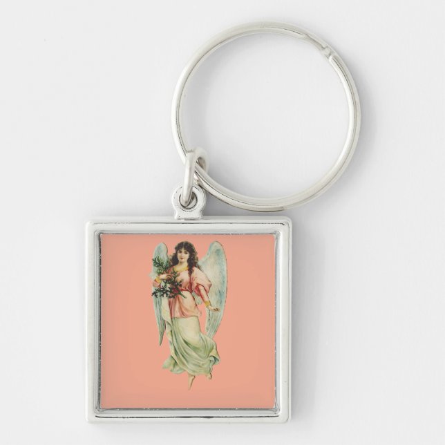 Chaveiro Guardian Angel Divine Watchfulness & Grace Art (Frente)