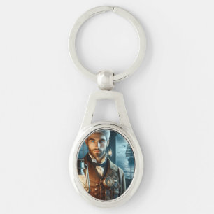 Chaveiro Guardião do Farol Steampunk