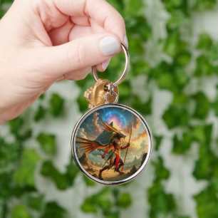 Chaveiro Guardião do Portão Celestial – Anúbis